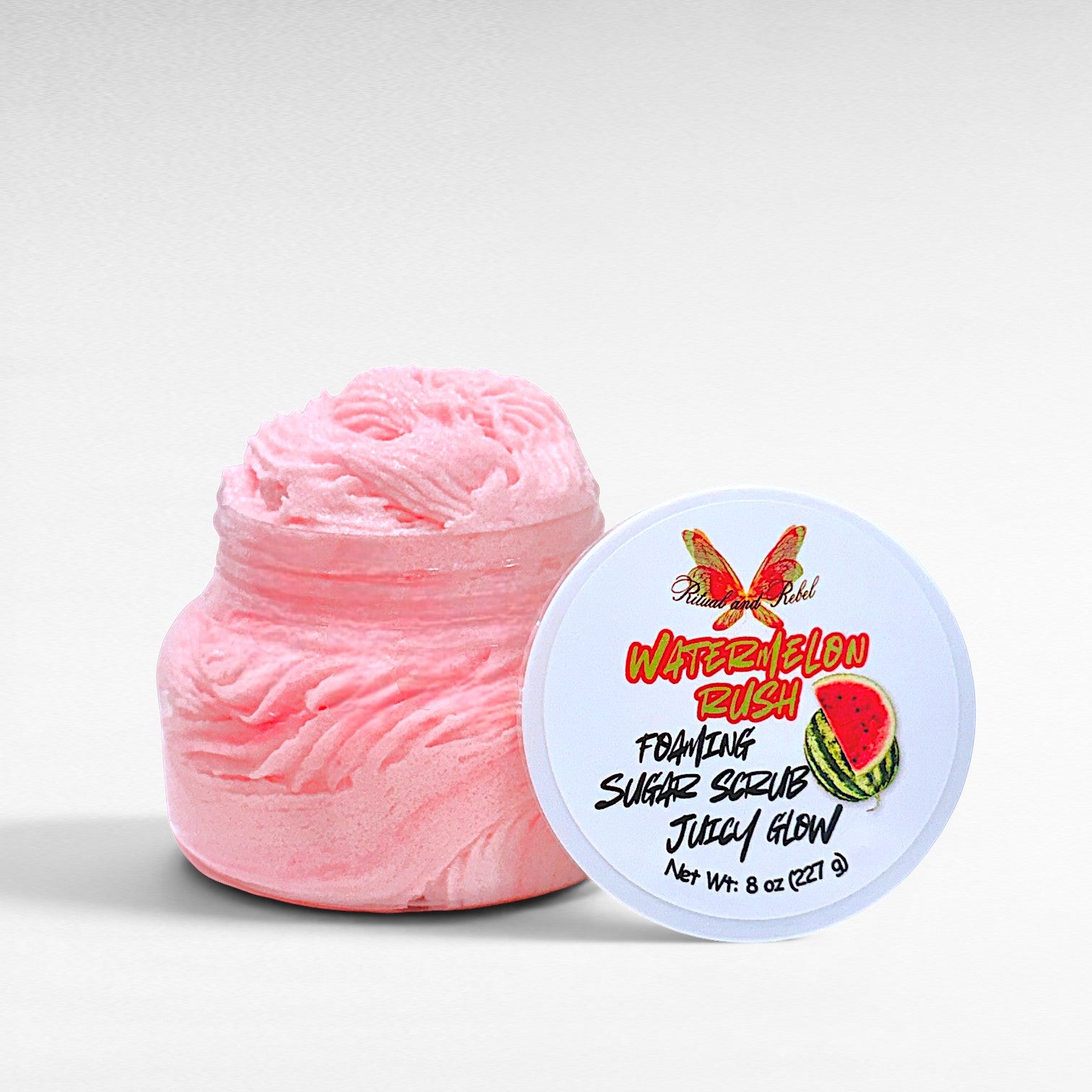 Watermelon Rush Foaming Sugar Scrub - Watermelon Sugar
