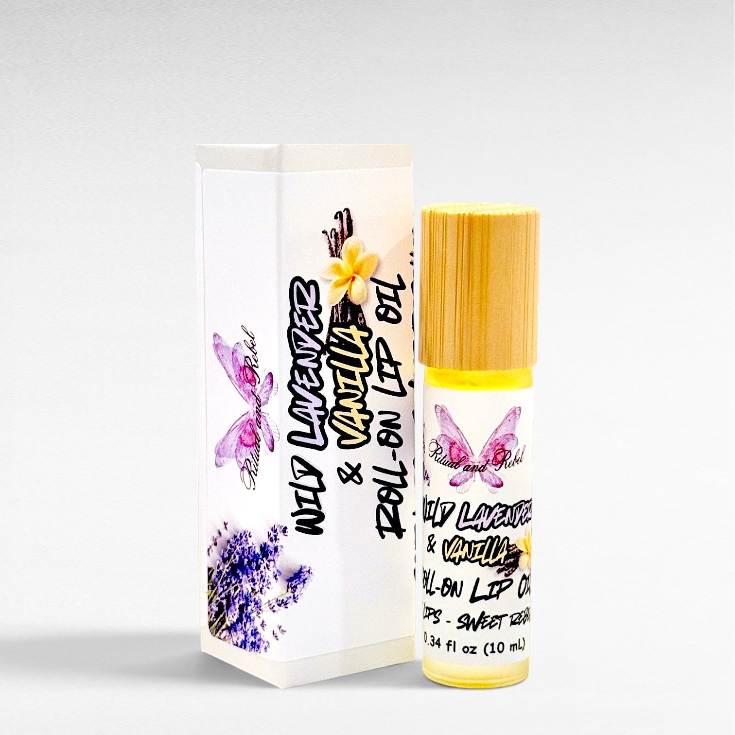 Wild Lavender Lip Oil - Lavender & Vanilla