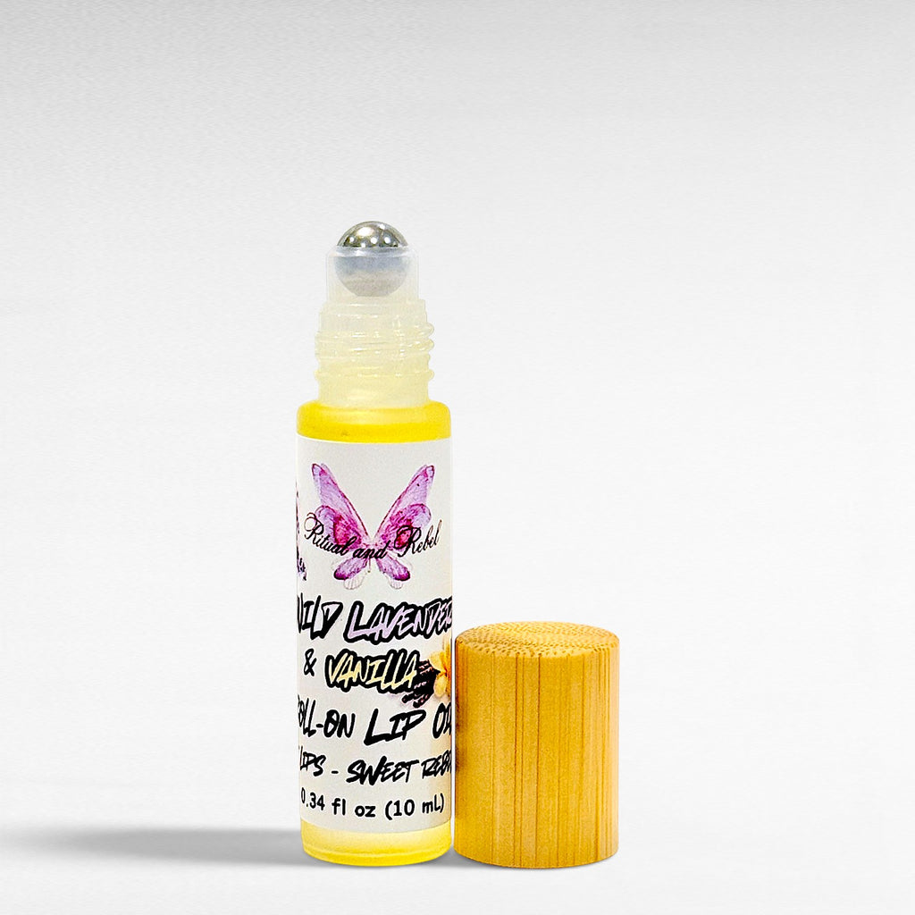 Wild Lavender Lip Oil - Lavender & Vanilla