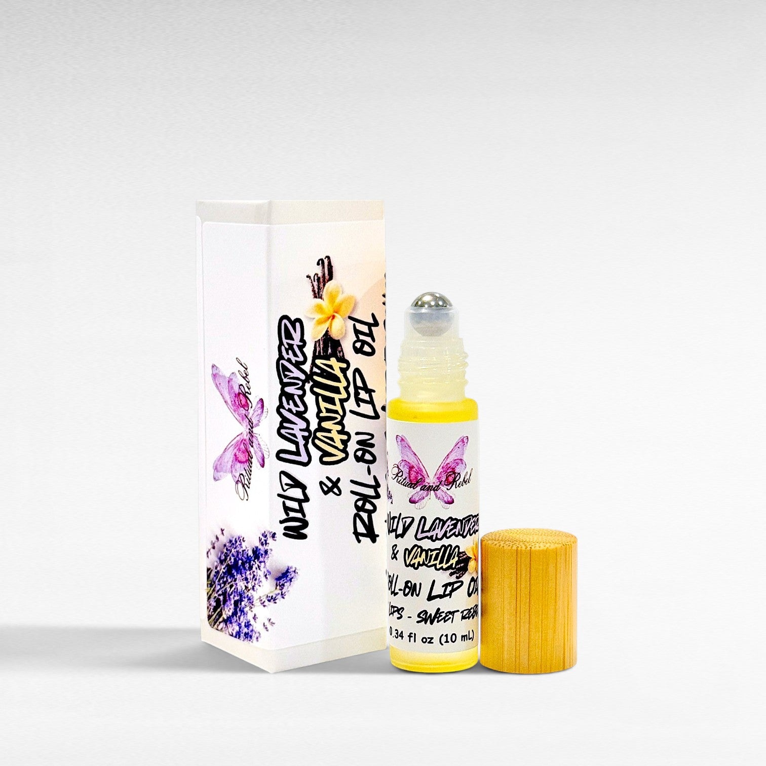 Wild Lavender Lip Oil - Lavender & Vanilla